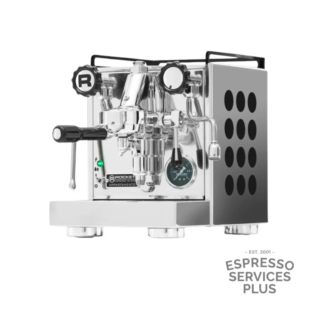 Rocket Appartamento Black Coffee Machine - Espresso Services Plus
