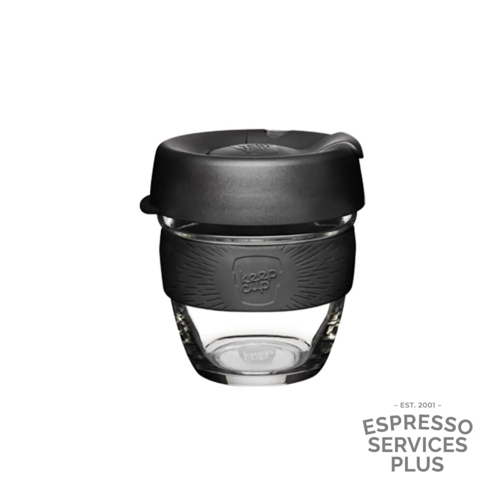 KeepCup Brew Glass 8oz Black - Espresso Services Plus